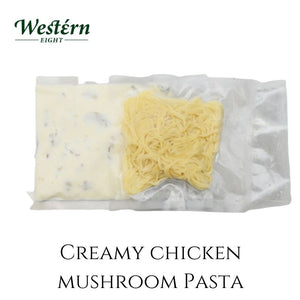 Instant Creamy Chicken Mushroom Pasta - Western Eight Enterprise