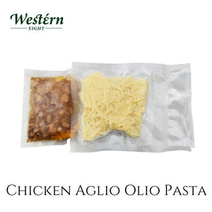 Instant Chicken Aglio Olio Pasta - Western Eight Enterprise